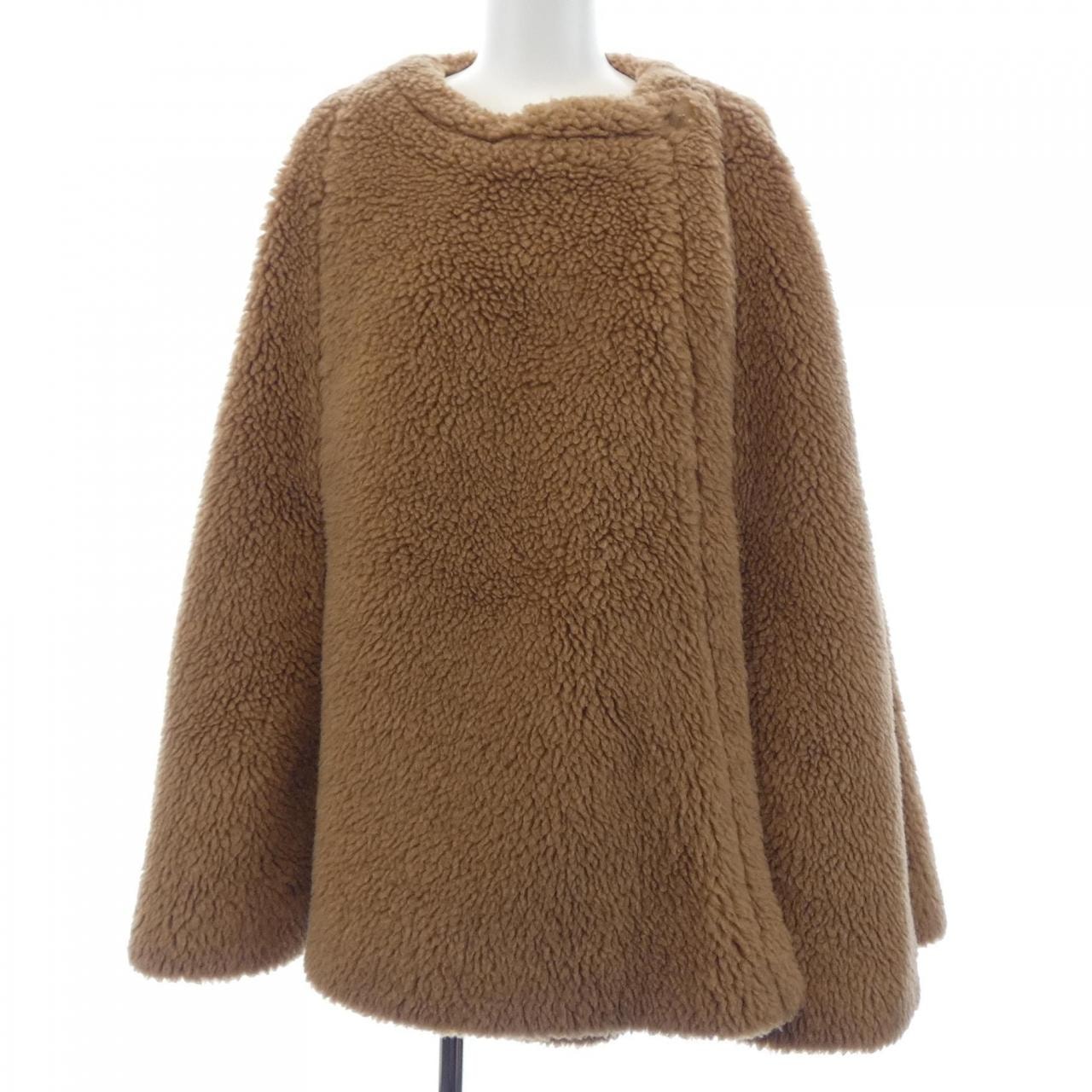 マックスマーラ Max Mara 473604 テディベア ケープ