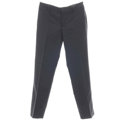 【中古】ジョルジオアルマーニ GIORGIO ARMANI ウールカシミヤ ドレススラックスパンツ ダークネイビー【サイズ48】【メンズ】