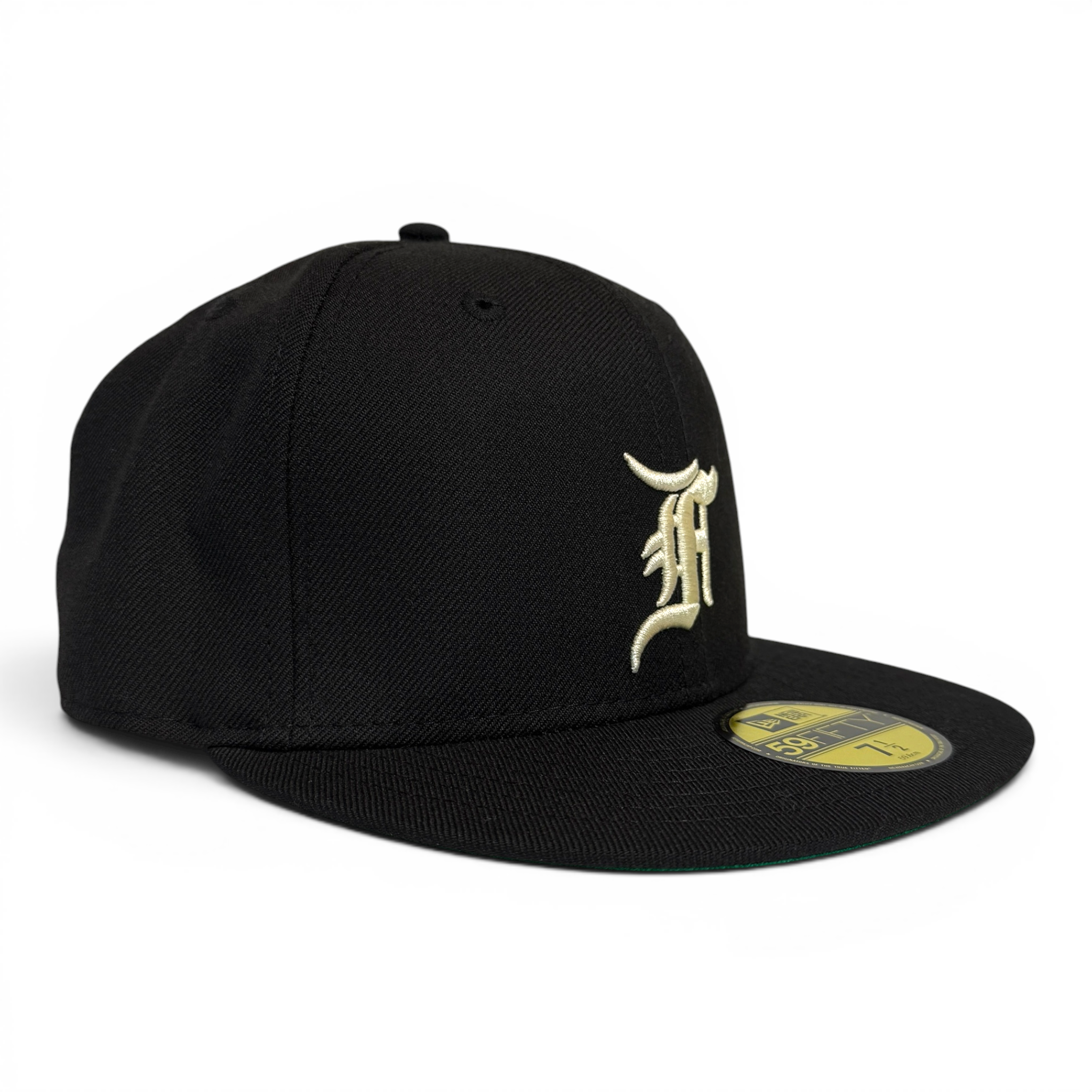 NEW ERA FEAR OF GOD ESSENTIALS 59FIFTY F LOGO Under Visor "Black"