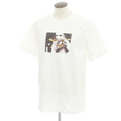 【中古】シュプリーム Supreme x ANTIHERO 2025年秋冬 Ozzy Tee コットン 半袖Tシャツ ホワイト【サイズL】【メンズ】