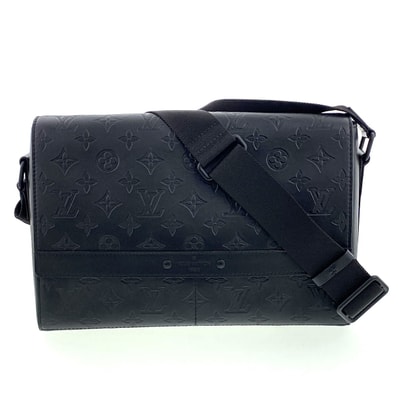 LOUIS VUITTON ルイ・ヴィトン スプリンター メッセンジャー ショルダーバッグ M44729 モノグラムシャドウ ブラック メンズ【中古】