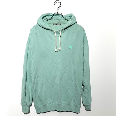 Acne Studios JAYTONN FACE HOODIE Light Blue