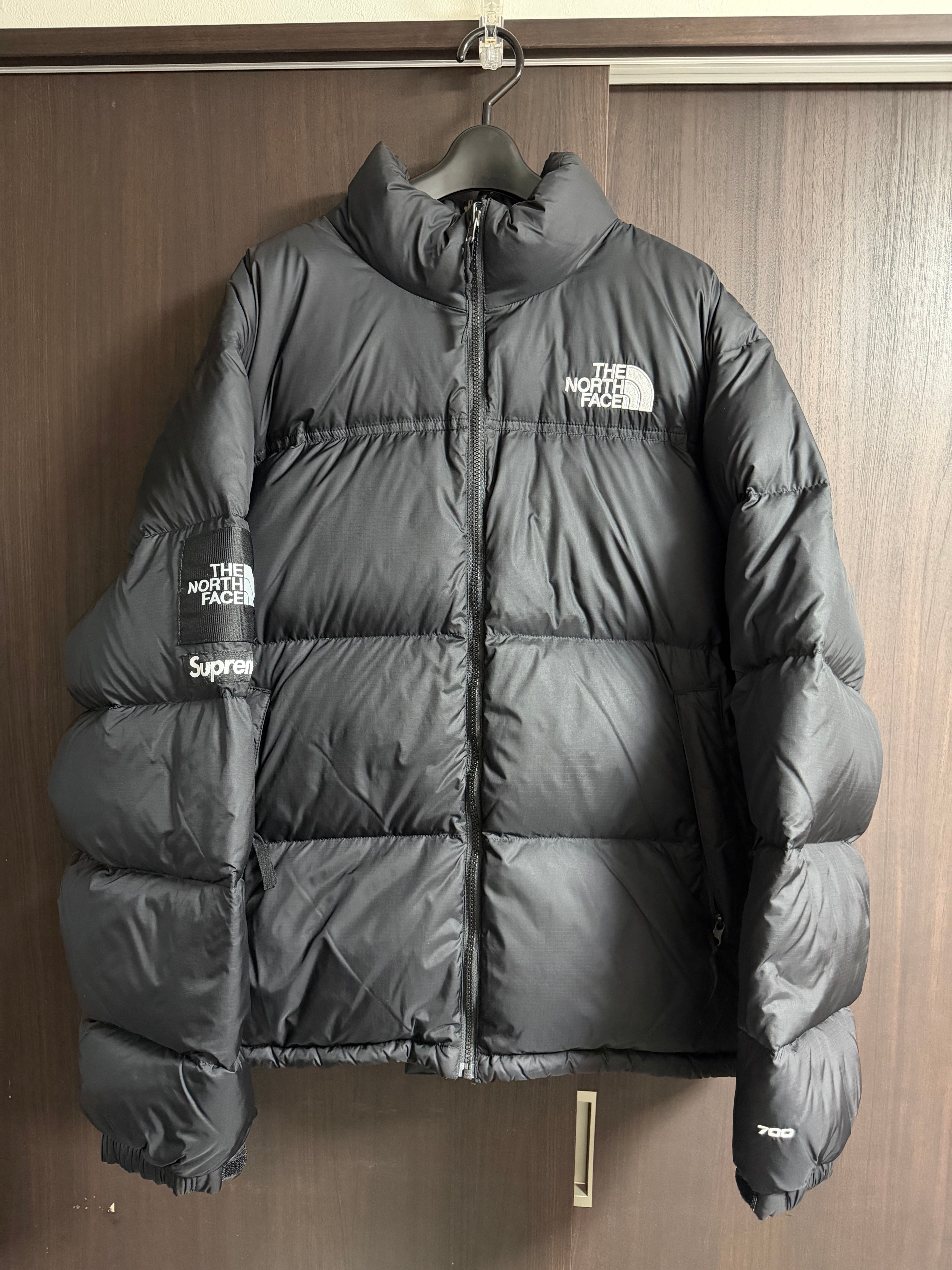 Supreme x The North Face Split Nuptse Jacket "Black" ND02400I / NF0A875F
