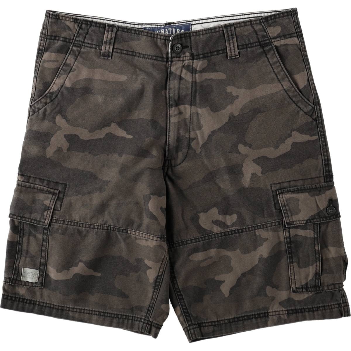 古着 リーバイス Levi's CARGO 迷彩柄 ウッドランドカモ カーゴショーツ ハーフパンツ メンズw37相当/eaa669483