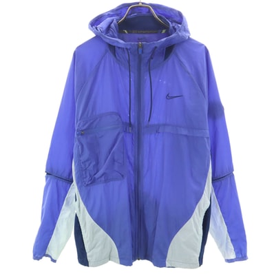 NIKE ナイキ ナイロンジャケット XL 青紫