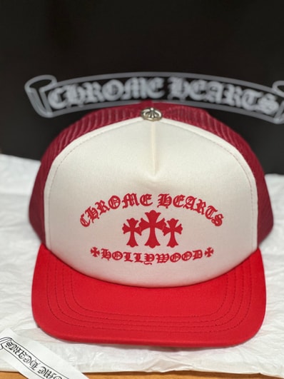 Chrome Hearts King Taco Tracker Cap "Red White"