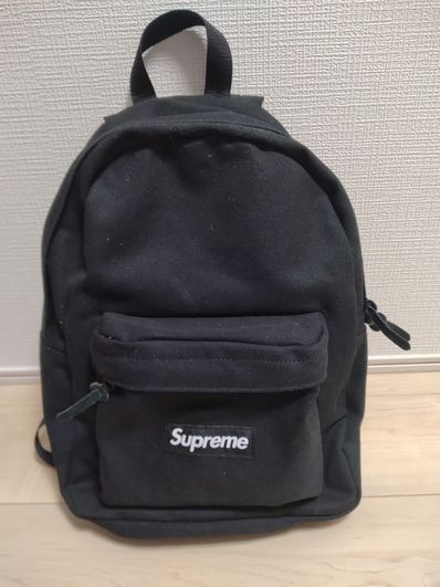 Supreme Canvas Backpack "Black"
