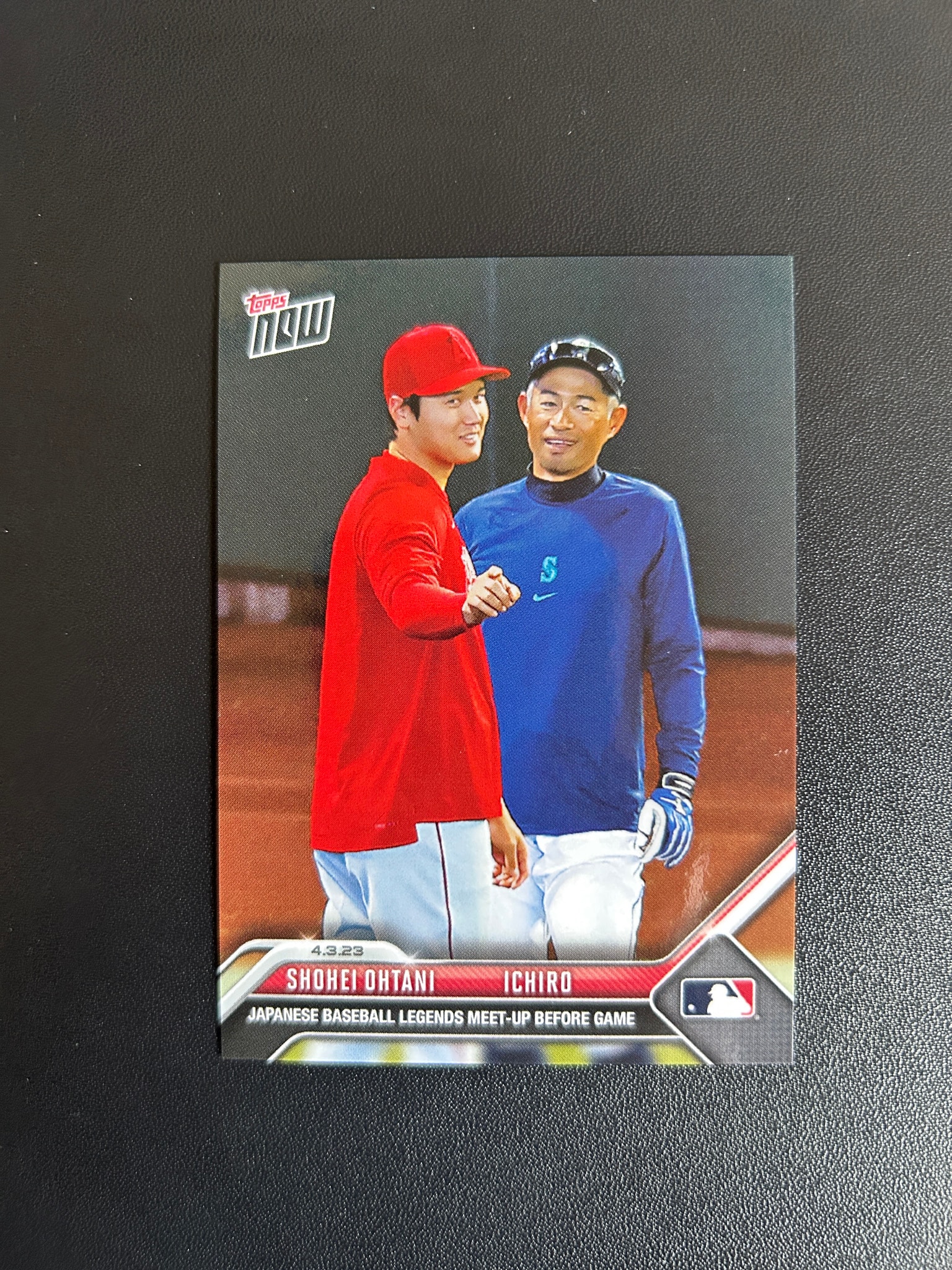 大谷翔平 / イチロー [45](2023 MLB トップスナウ JPカード)