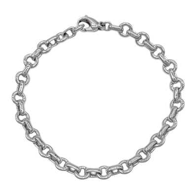 TIFFANY&Co. ティファニー ブレスレット
バングル ドーナツ リンクチェーン SV925 17cm シルバー 新品仕上済 レディース
【中古】