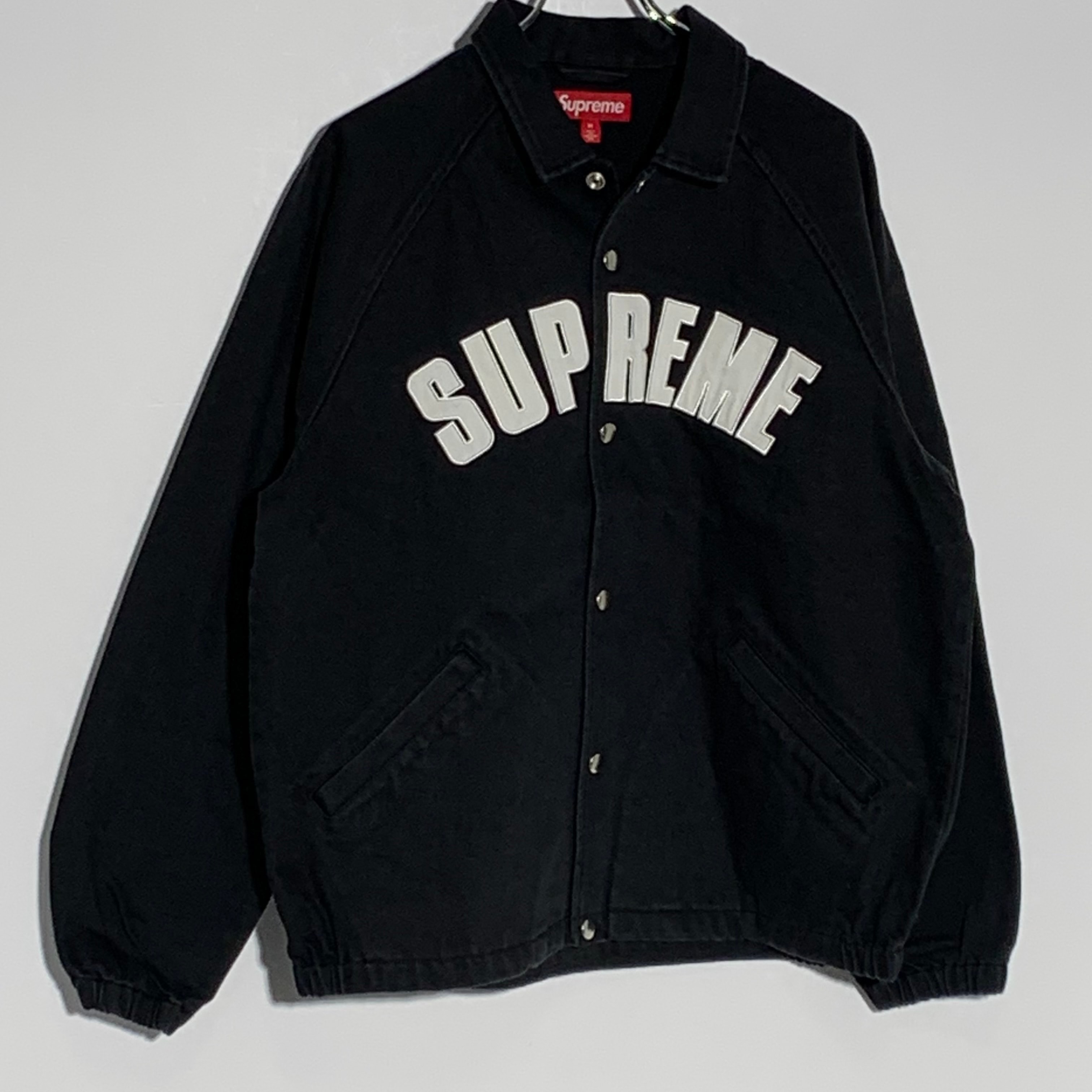 Supreme Arc Denim Coaches Jacket "Black"