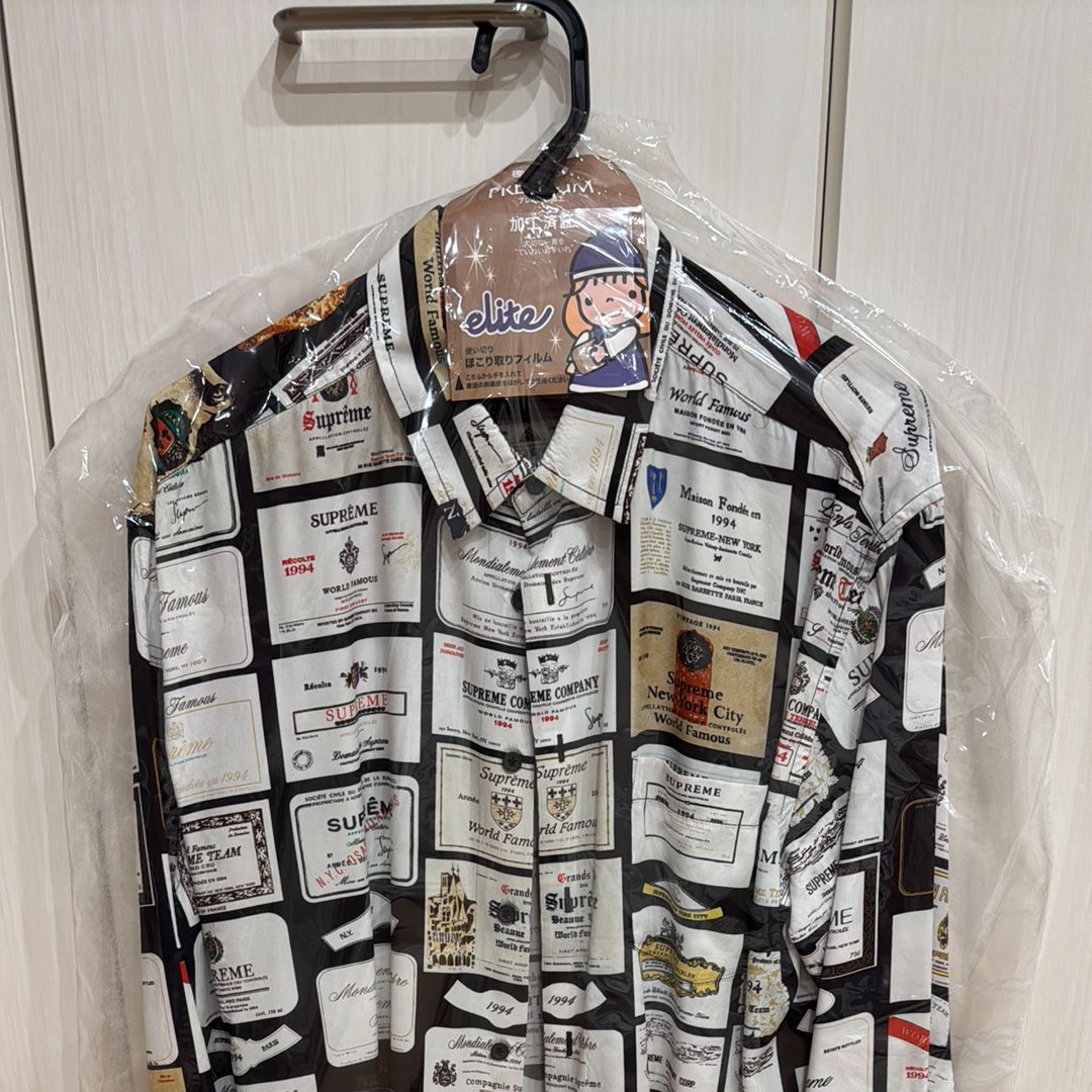 Supreme Label Shirt "Black"