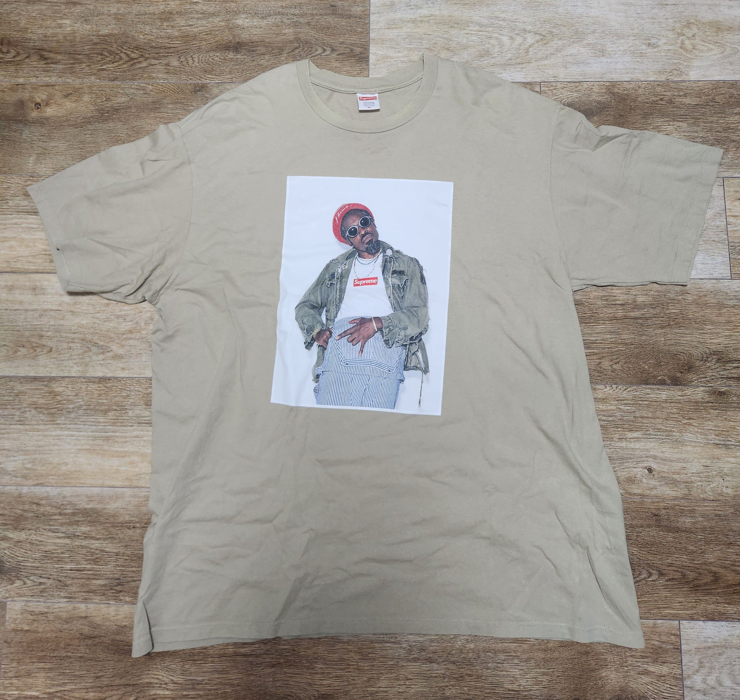Supreme Andre 3000 Tee "Stone"