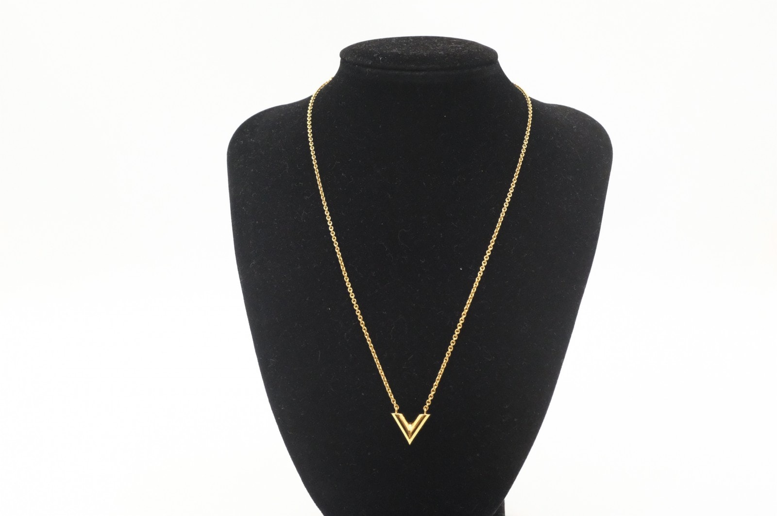 ルイヴィトン エッセンシャル・V ネックレス M61083