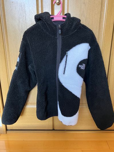 Supreme x The North Face S Logo Hooded Fleece Jacket "Black"