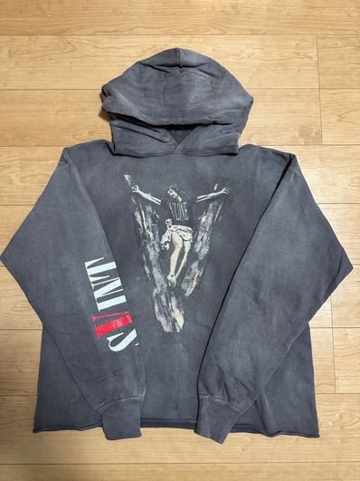 SAINT Mxxxxxx 22SS VLONE HOODIE "Black"