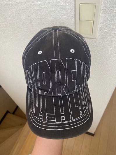 Supreme Visor Stitch 6-Panel "Black"