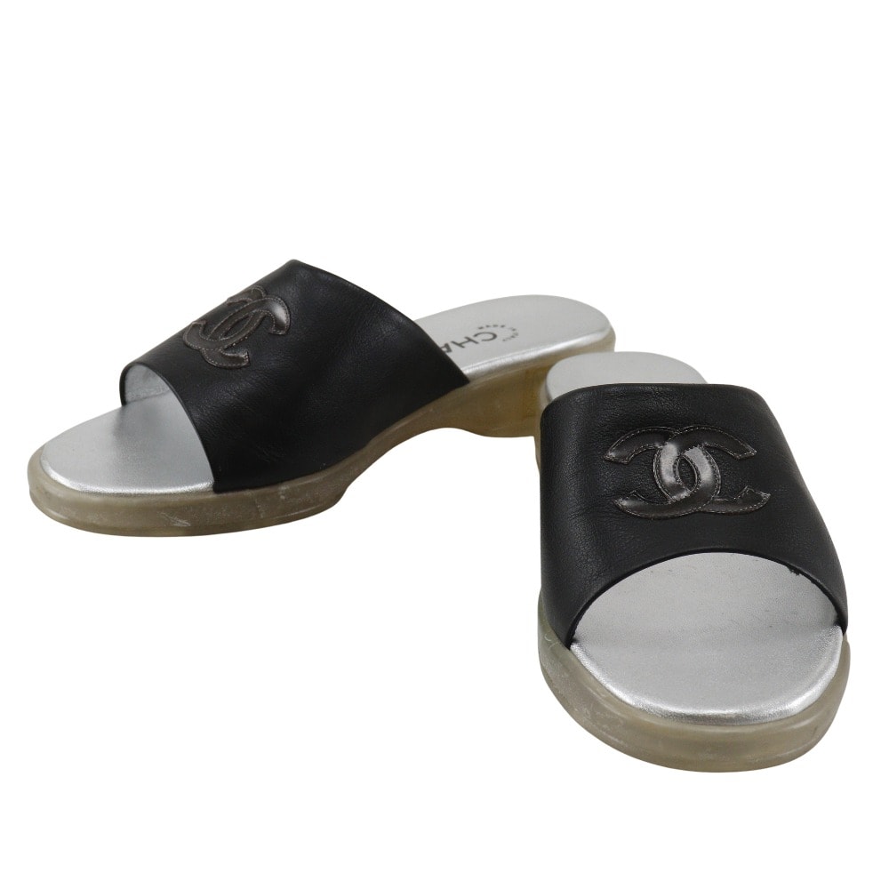 シャネル ココマーク レディースサンダル