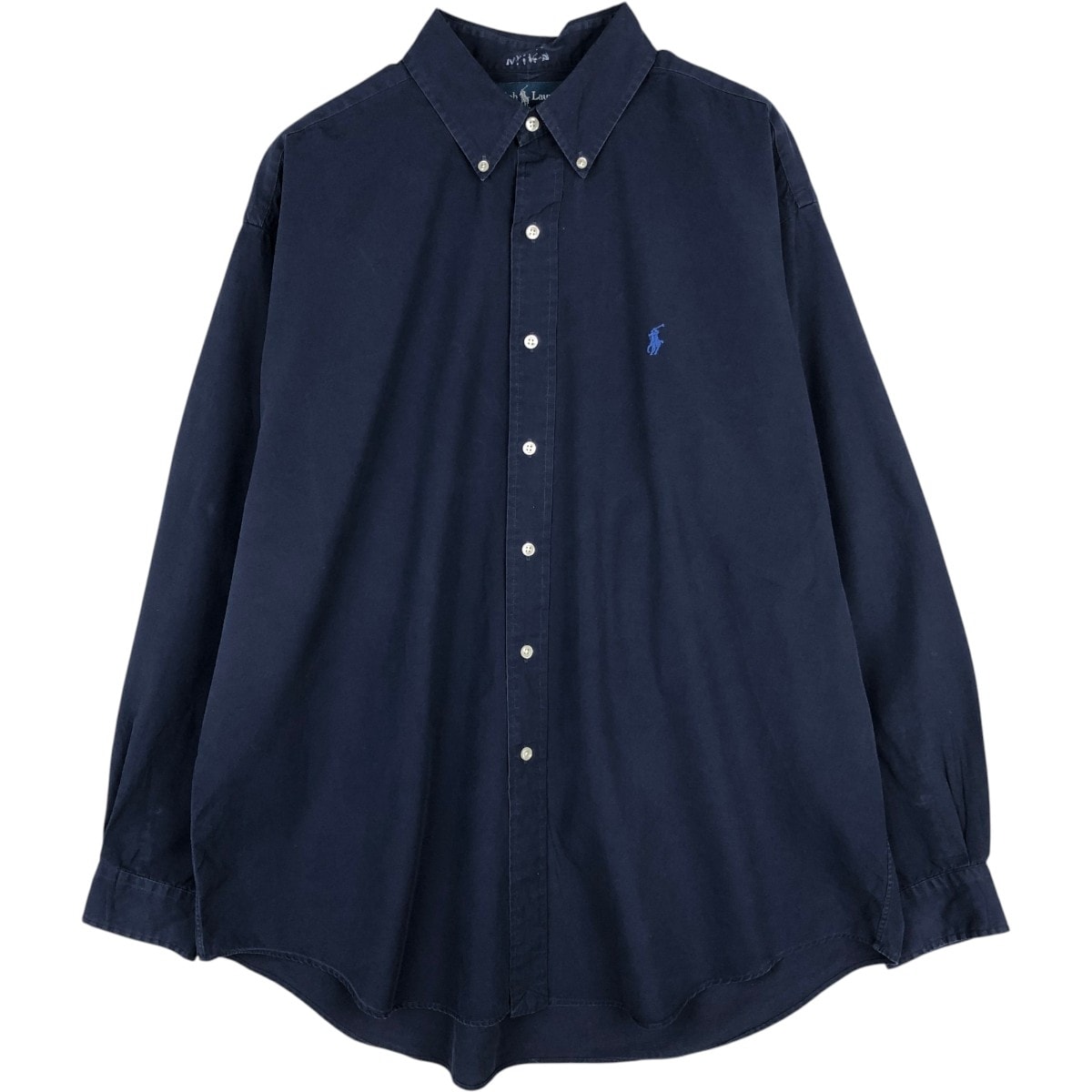 古着 ラルフローレン Ralph Lauren BLAKE 長袖 ボタンダウンシャツ メンズXXL相当 ボタンダウン/eaa678423
