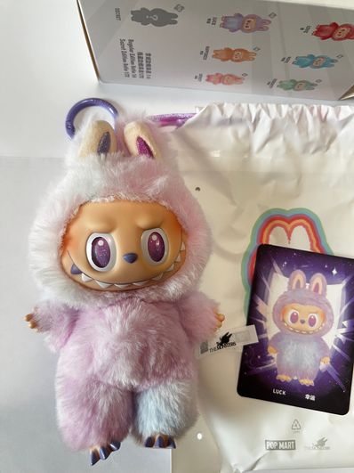 POP MART THE MONSTERS (LABUBU) Big into Energy Series Plush Pendant LUCK