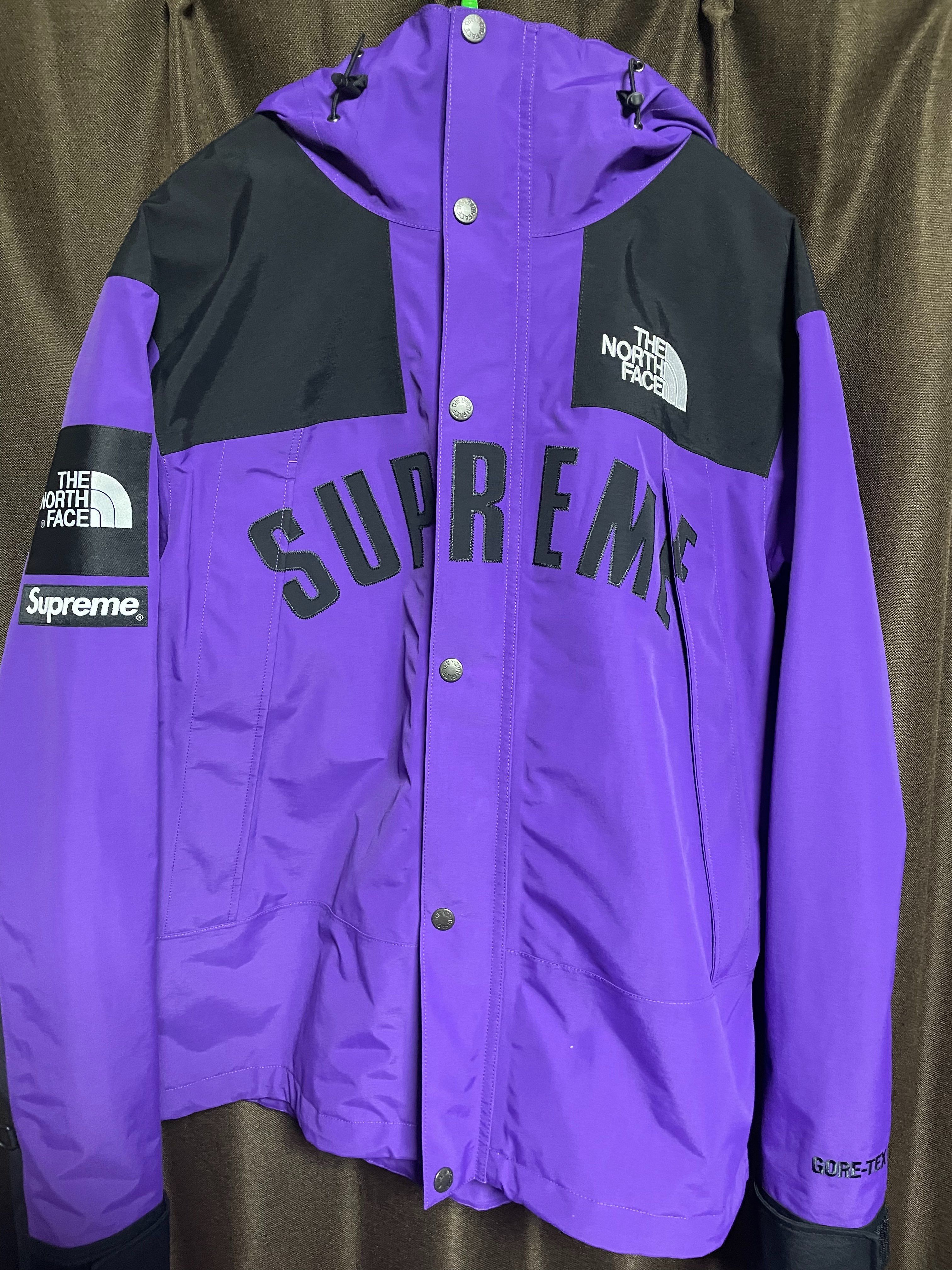 Supreme x The North Face Arc Logo Mountain Parka "Purple"