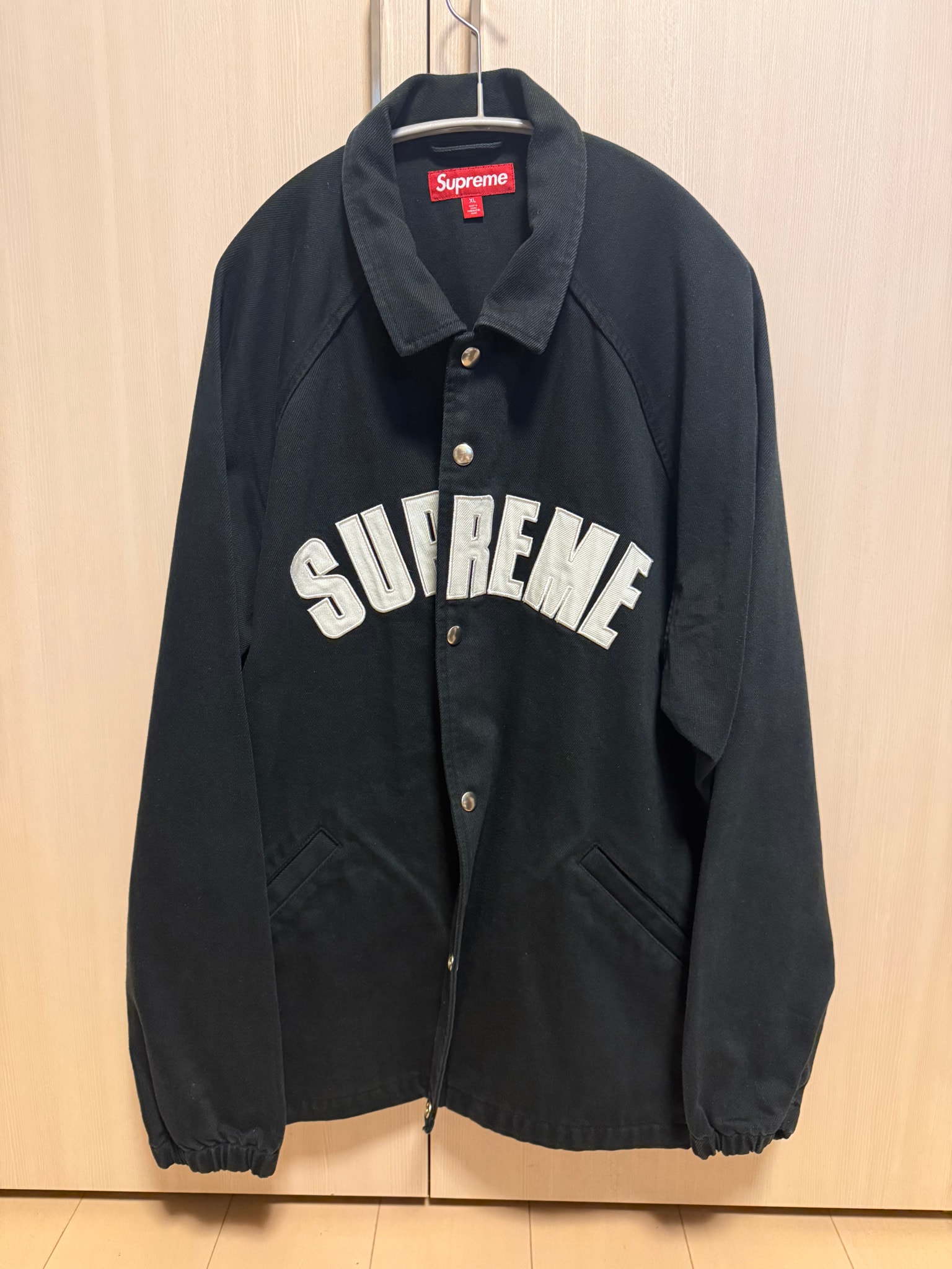 Supreme Arc Denim Coaches Jacket "Black"