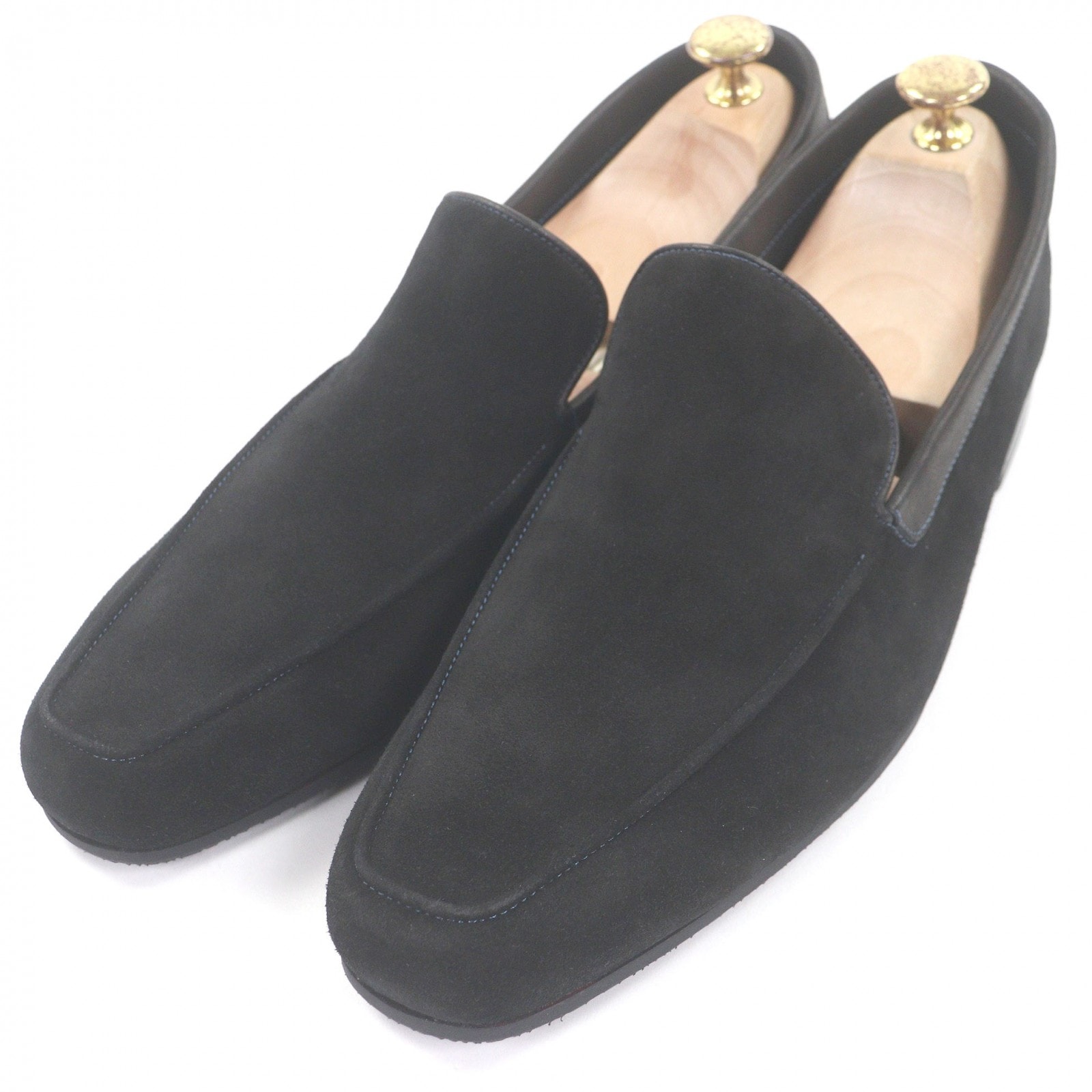 極美品 ジョンロブ ローファー RIVIERA リビエラ ブラック 8.5