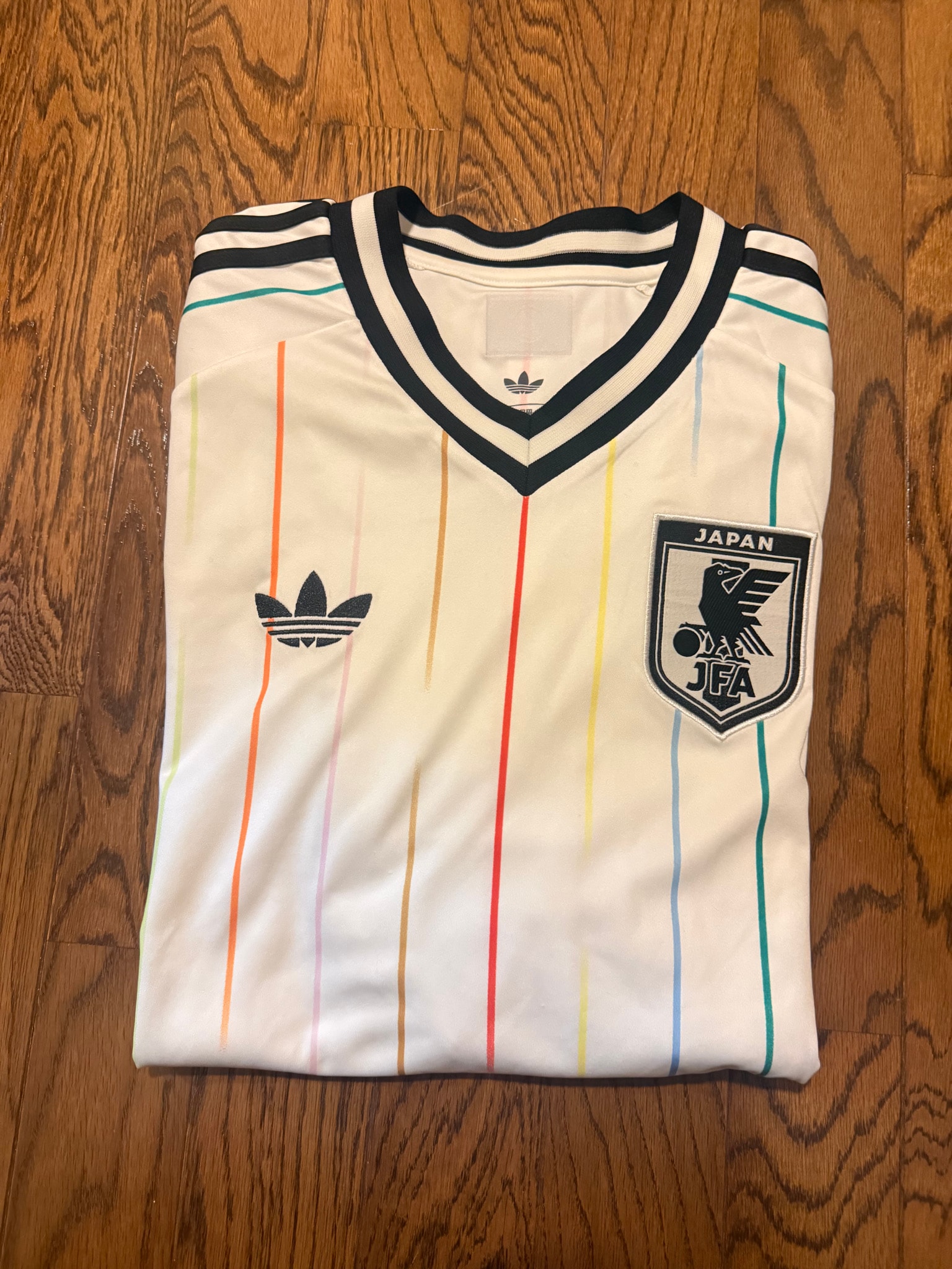 adidas Japan National Team 2026 Away Replica Jersey Long Sleeve "OffWhite/Black"