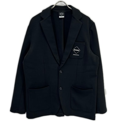 エフシーリアルブリストル 25年製 FCRB-252071 ブラック TECH SWEAT BLAZER XL