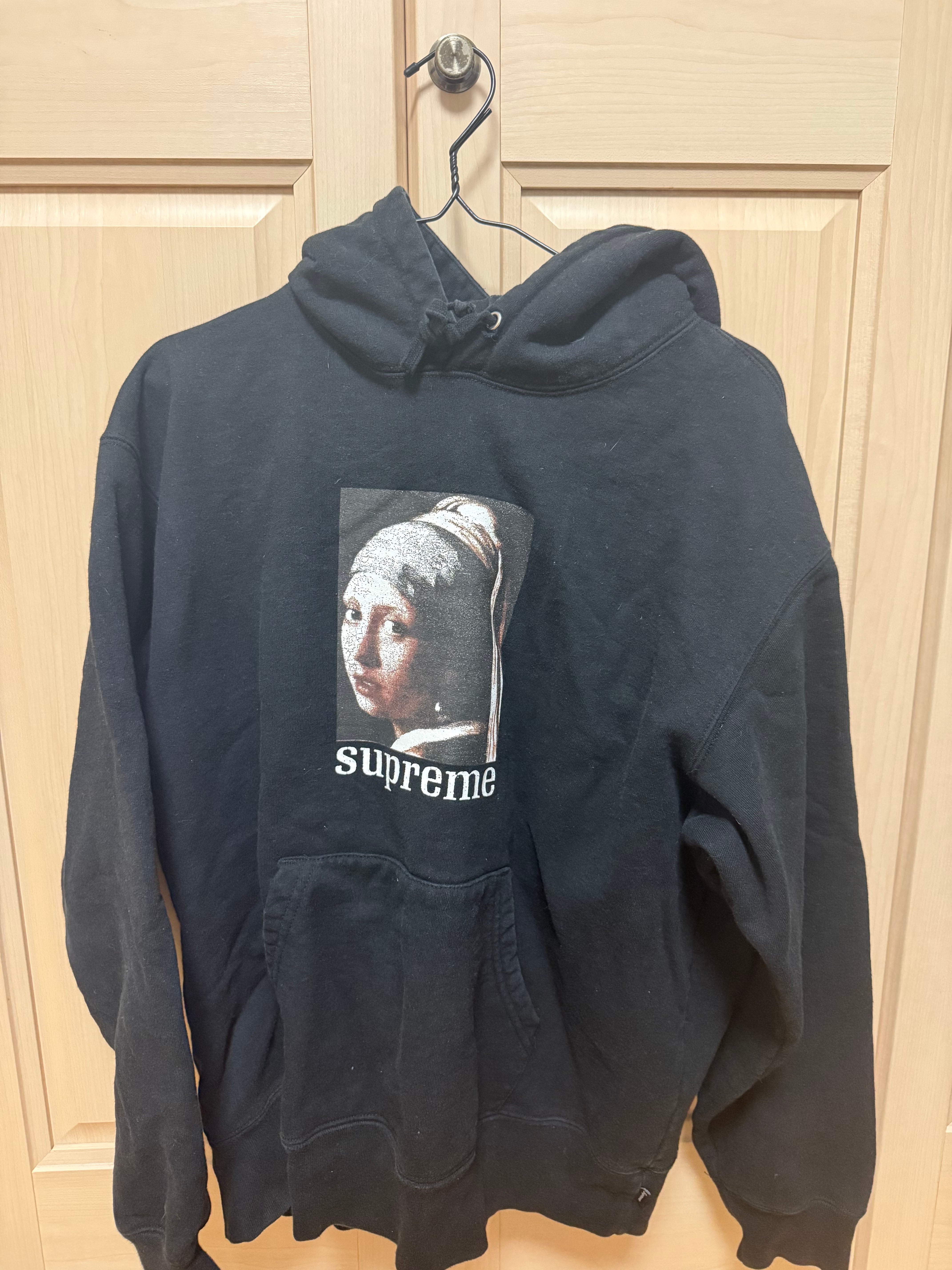Supreme Pearl Hooded Sweatshirt "Black"