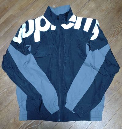 Supreme Shoulder Logo Track Jacket "Black"