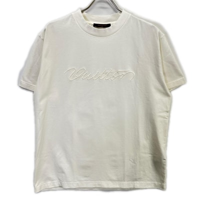 ルイヴィトン RM261MQ DT3 HUY47W エンベリッシュドシグネチャーTシャツ L