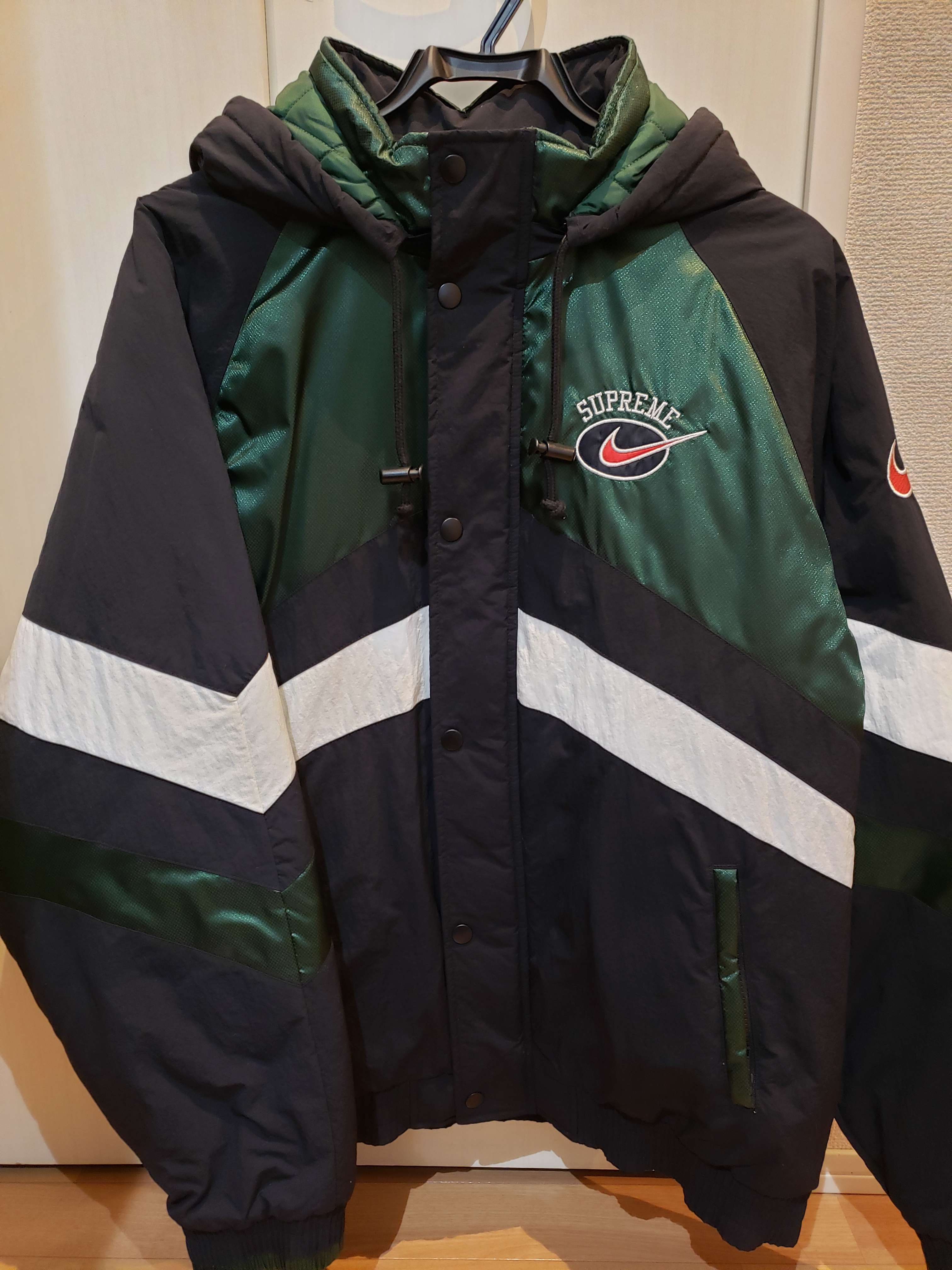 Supreme / Nike Hooded Sport Jacket "Green"