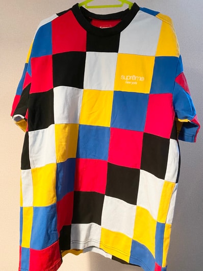 Supreme Patchwork Pique Tee "Red"