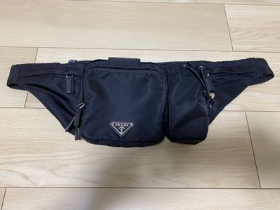 PRADA Nylon Belt Bag "Black"