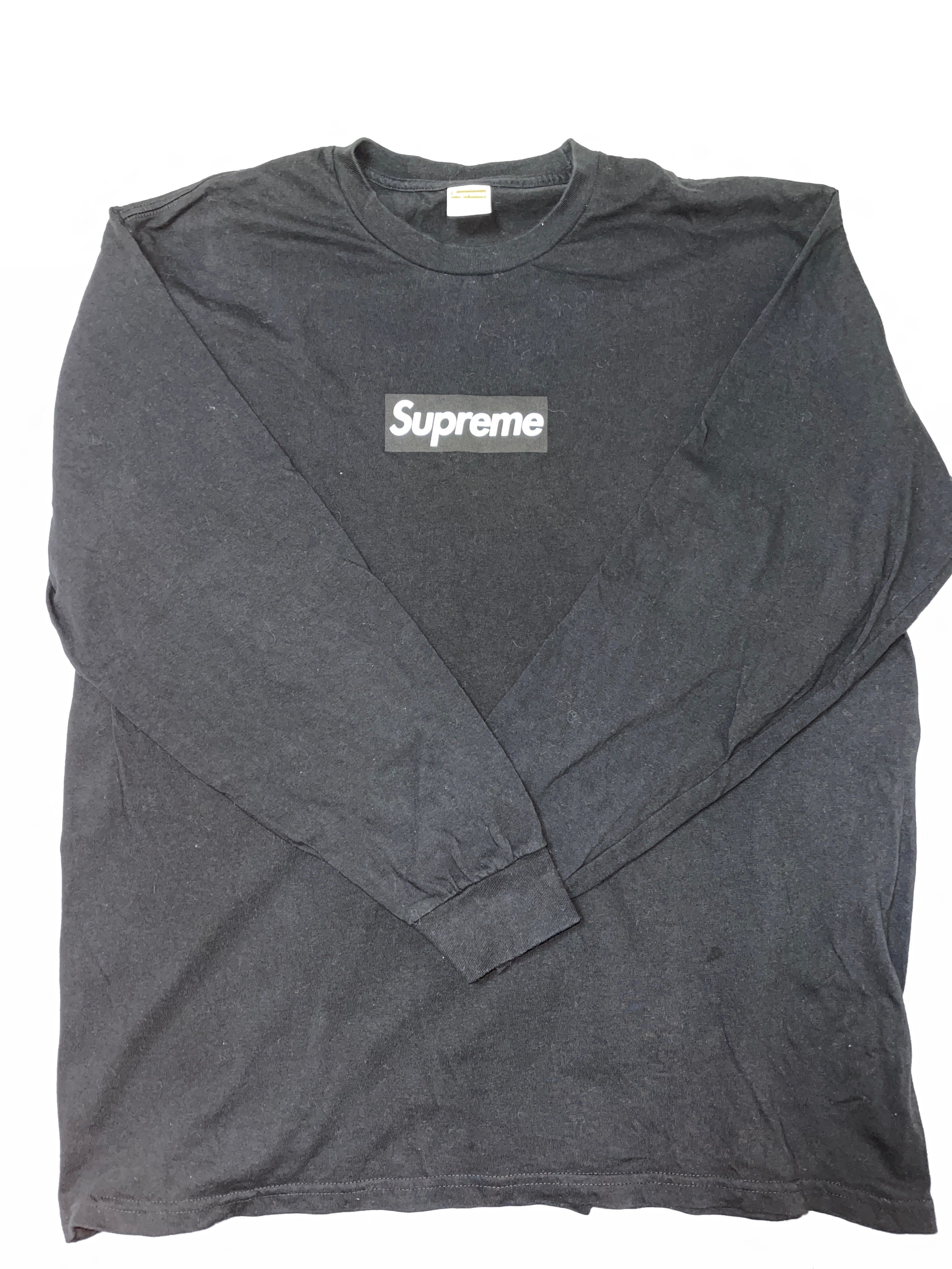 Supreme Box Logo L/S Tee "Black"