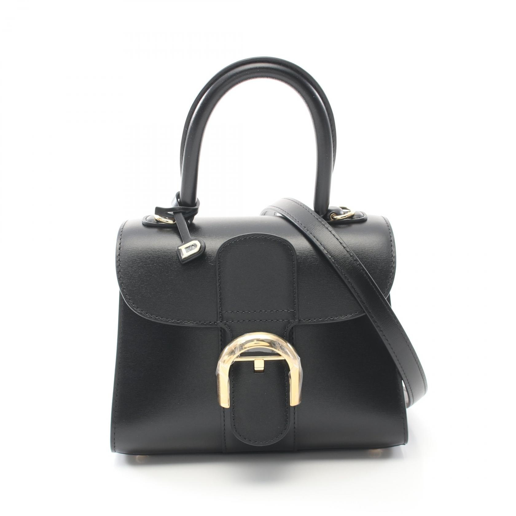 デルヴォー Delvaux ハンドバッグ バッグ レザー レディース ブラック系 AA0406AAM099ZDO 【新品】