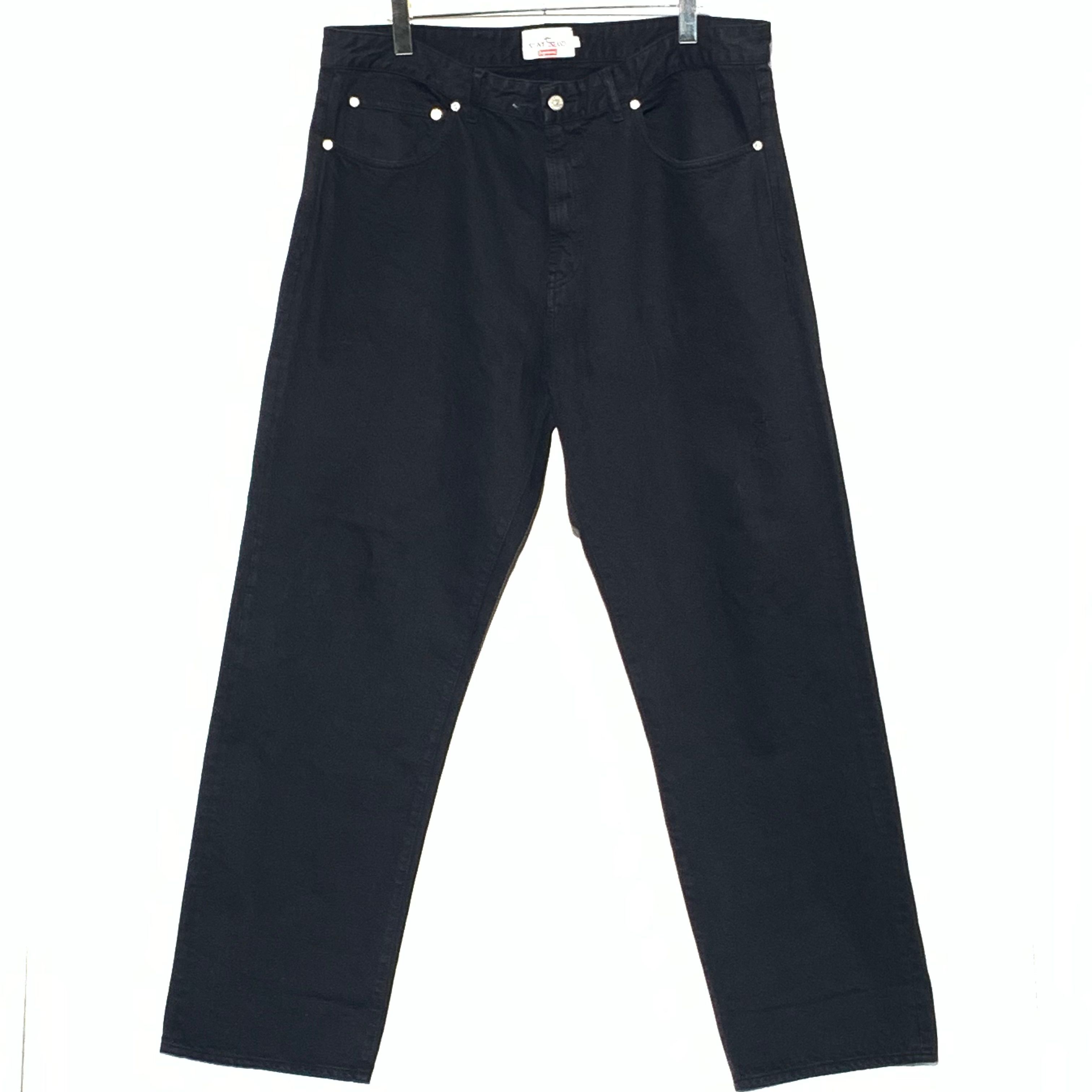 Supreme / Stone Island 5-Pocket Jean "Black"