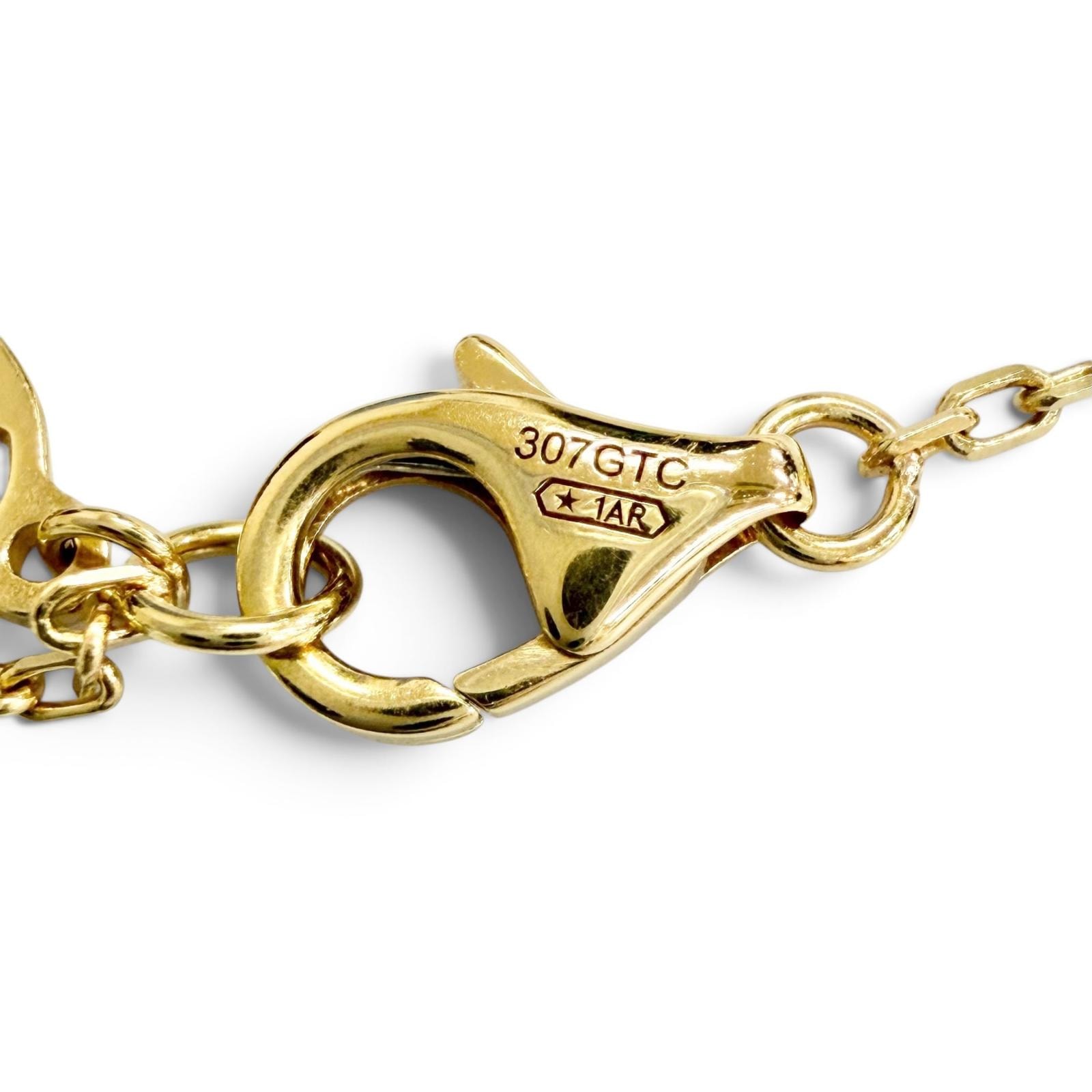 Cartier ダムールネックレス　イエローゴールド　スモールモデル　極美品 A (未使用に近い)】極美品 カルティエ ネックレス ダムール LM