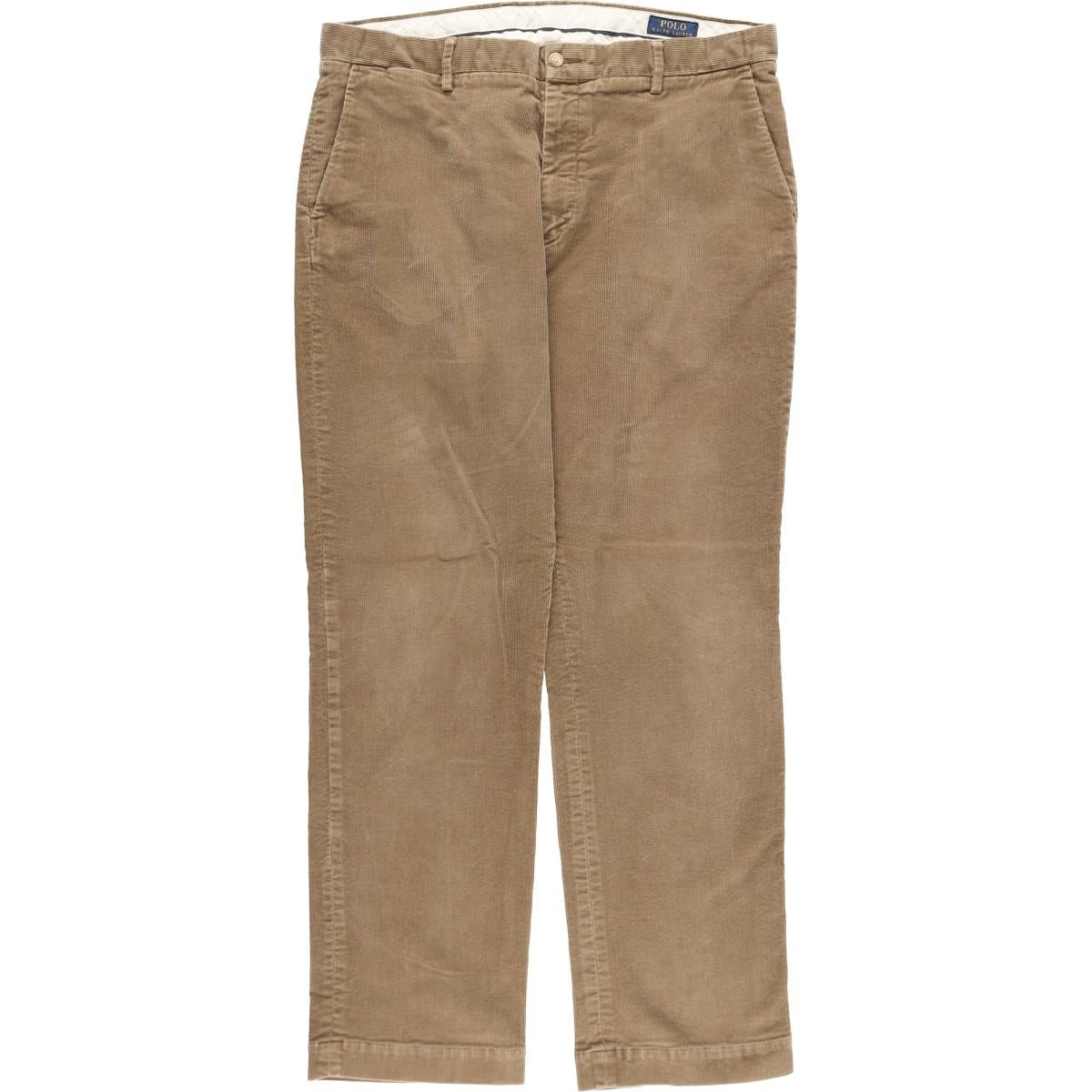 古着 ラルフローレン Ralph Lauren POLO RALPH LAUREN STRETCH STRAIGHT FIT コーデュロイパンツ メンズw37相当/eaa627813