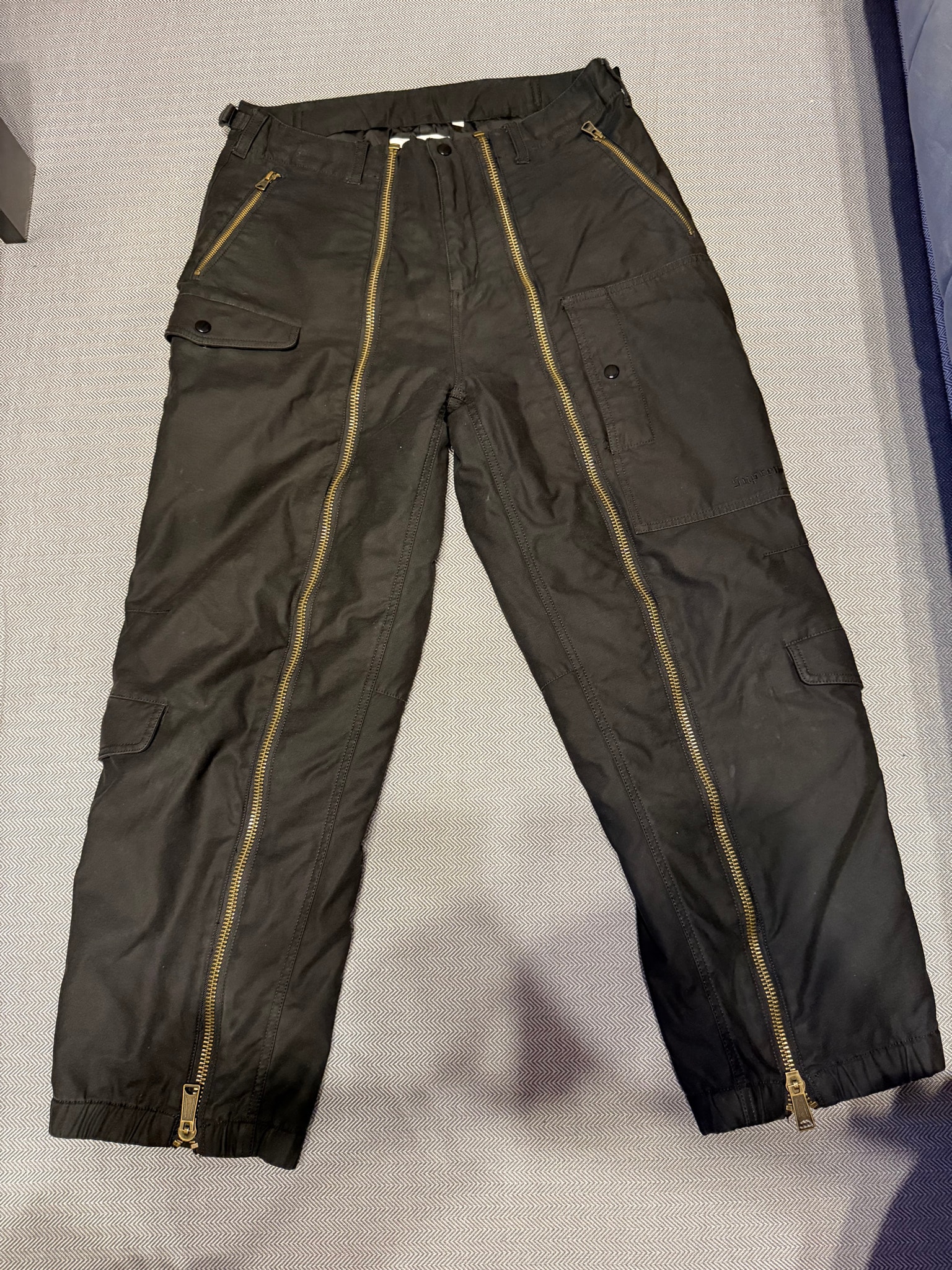 Supreme x Alpha Industries Cotton Flight Pant "Black"
