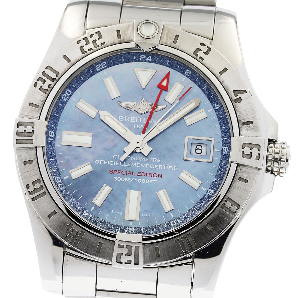 ブライトリング アベンジャーII GMT A32390 メンズ 【中古】