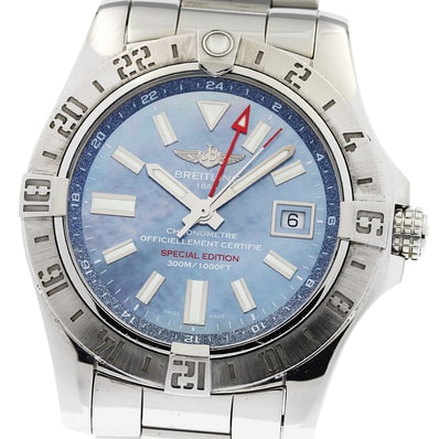 ブライトリング アベンジャーII GMT A32390 メンズ 【中古】