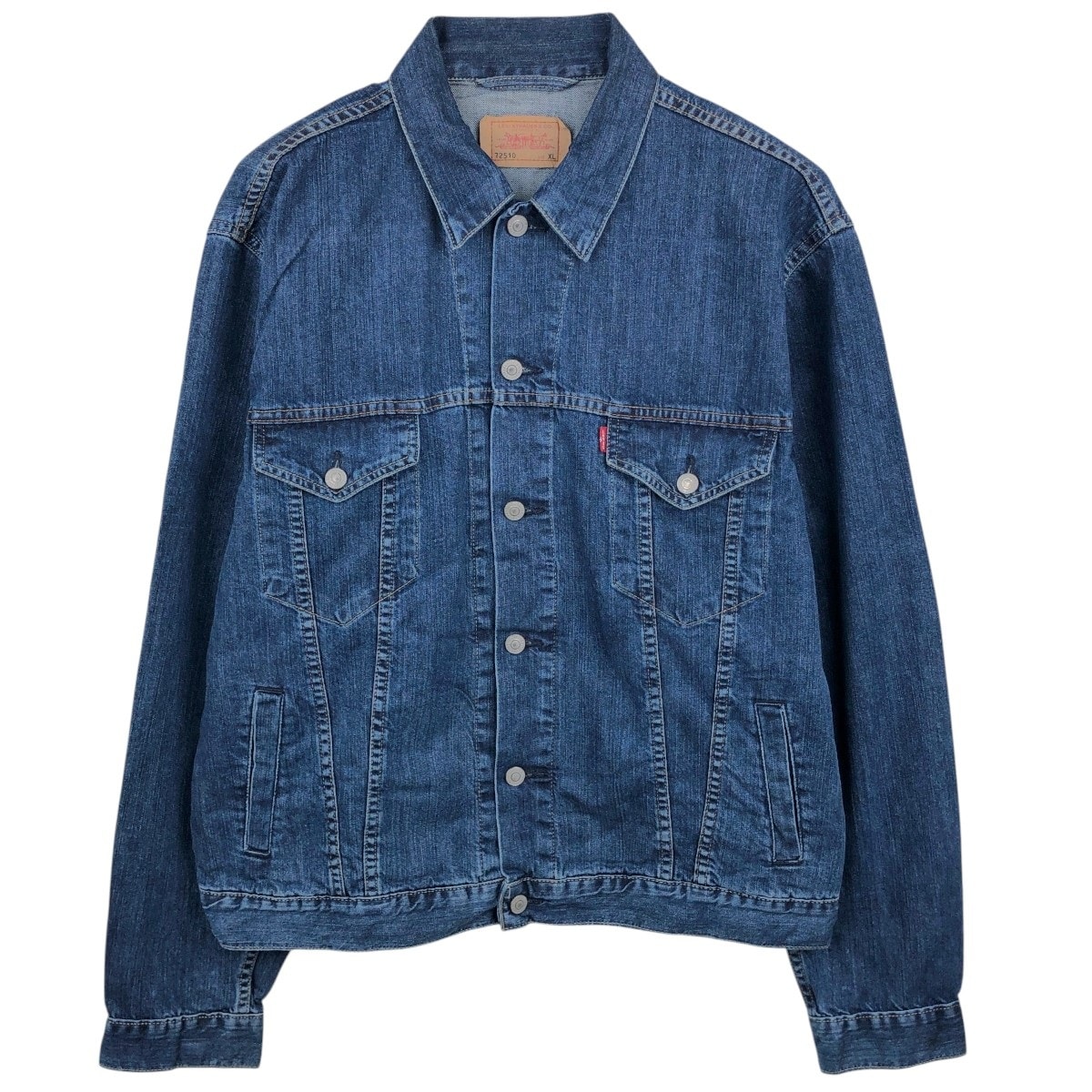 古着 00年代 リーバイス Levi's 72510-0011 ユーロモデル デニムジャケット Gジャン メンズXL相当/eaa659574