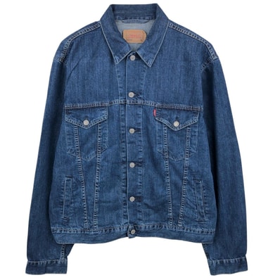 古着 00年代 リーバイス Levi's 72510-0011 ユーロモデル デニムジャケット Gジャン メンズXL相当/eaa659574