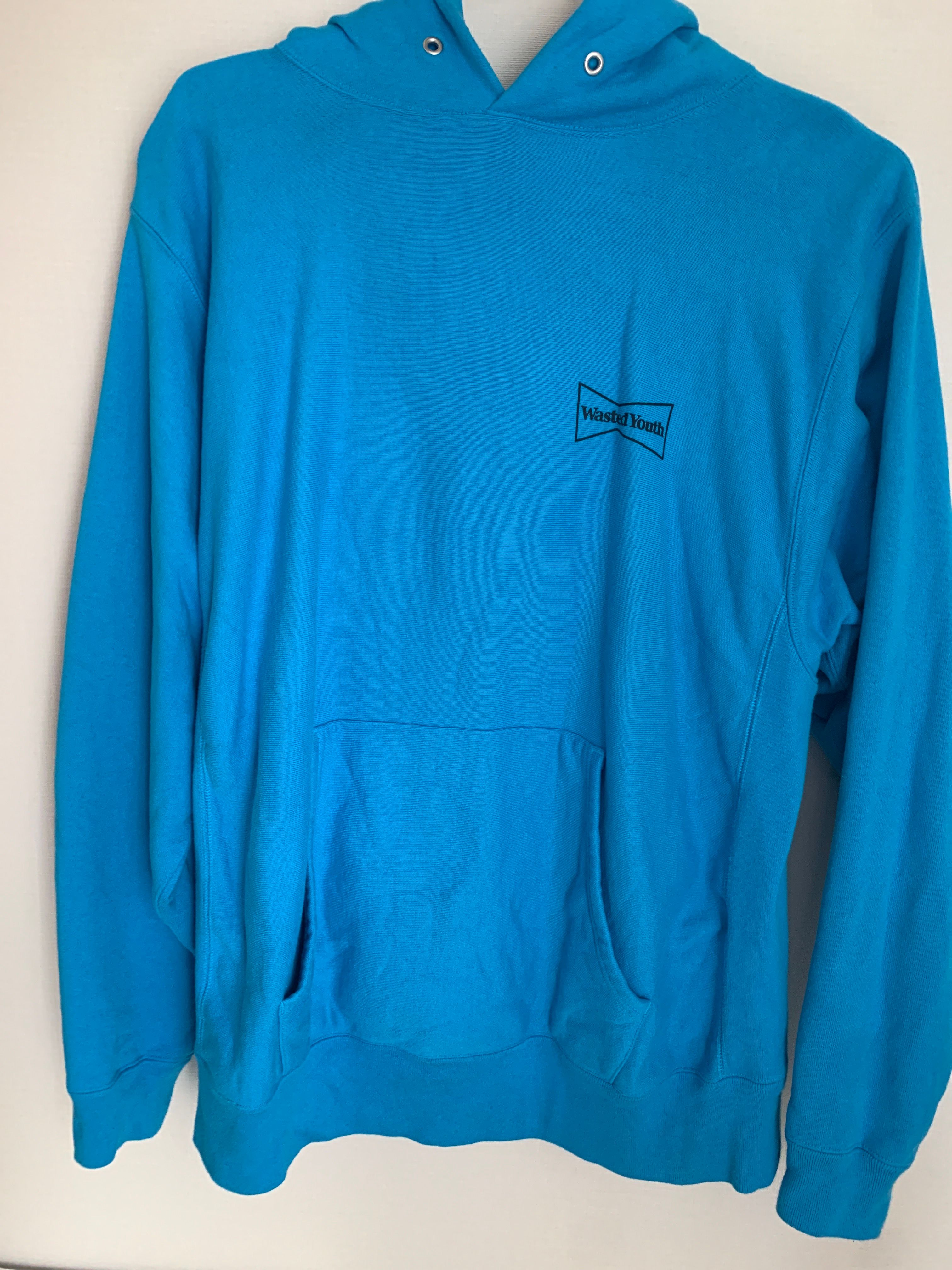 Wasted Youth Hoodie #1 "Blue" / VERDY