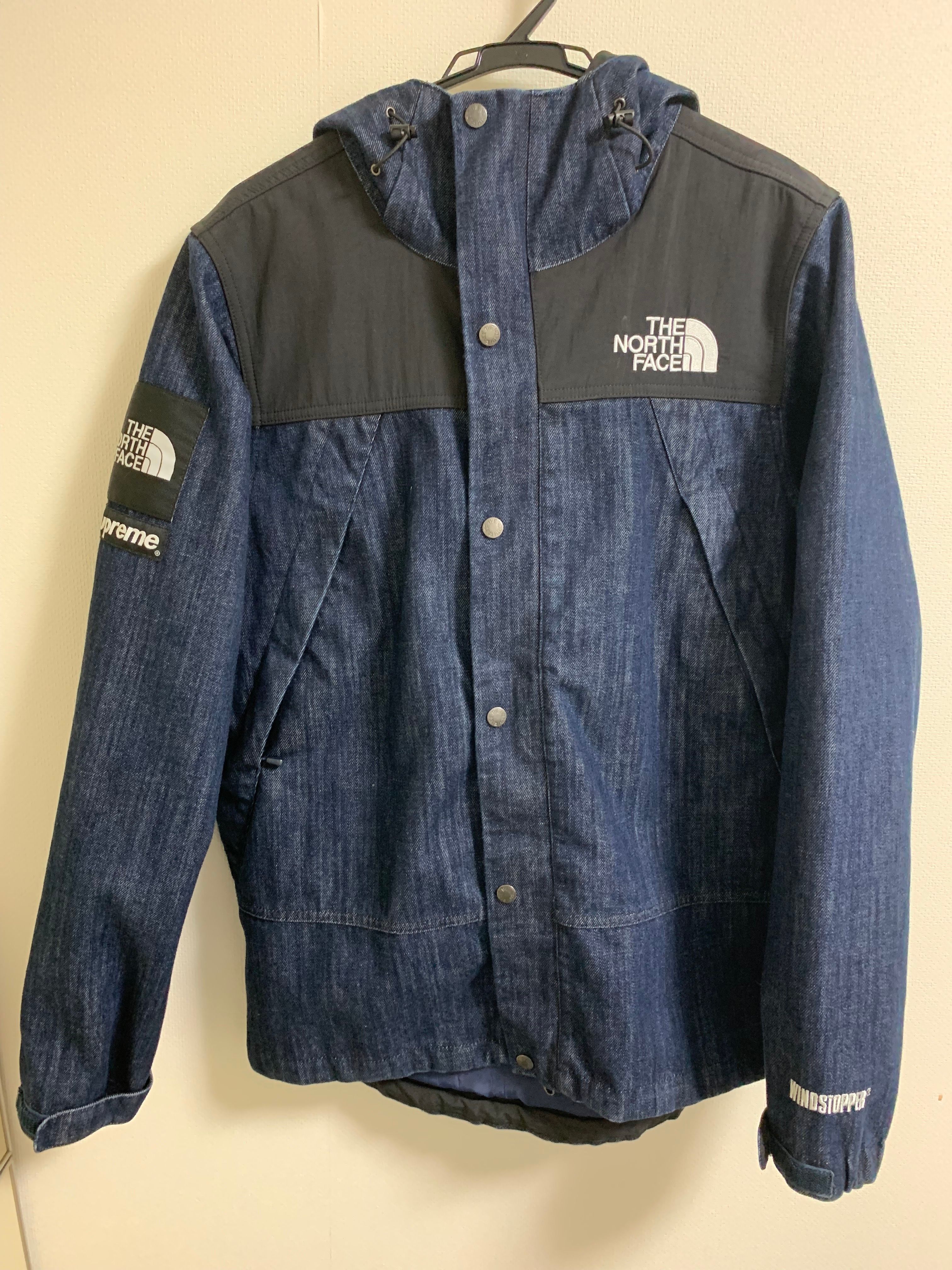 Supreme The North Face Denim Dot Shot Jacket "Denim"