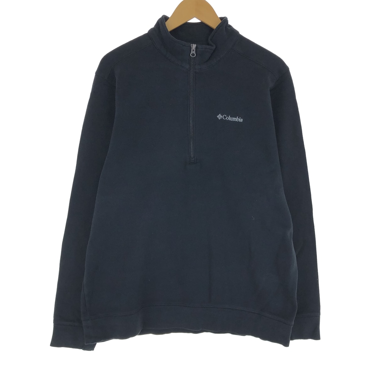 古着 コロンビア Columbia ハーフジップスウェットシャツ トレーナー メンズL相当/eaa439284