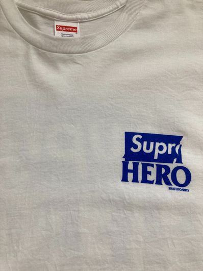 Supreme / ANTIHERO Dog Tee "White"