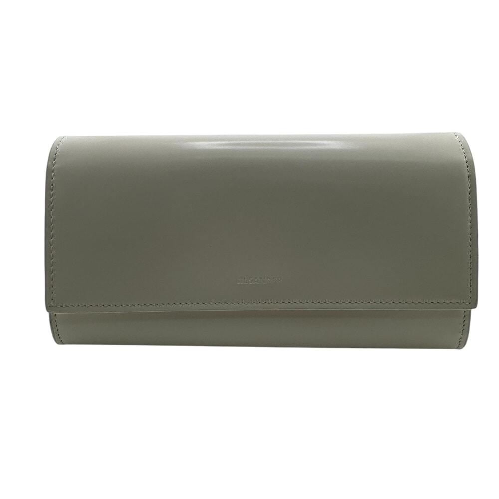 ジルサンダー JIL SANDER 長財布 フラップ ロングウォレット JILL SANDER ホワイト