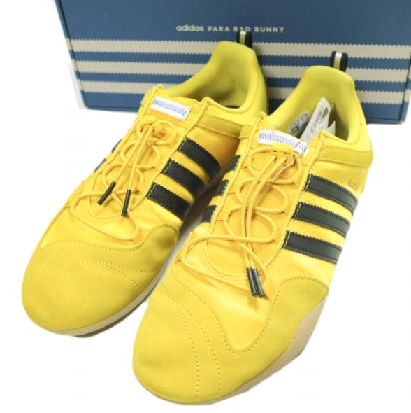 BAD BUNNY x adidas バッドバニー アディダス 25SS 別注 Ballerina バレリーナ JQ9230 US10.5(28.5cm) BOLD GOLD/CORE BLACK/GUM スニーカー シューズ g23938